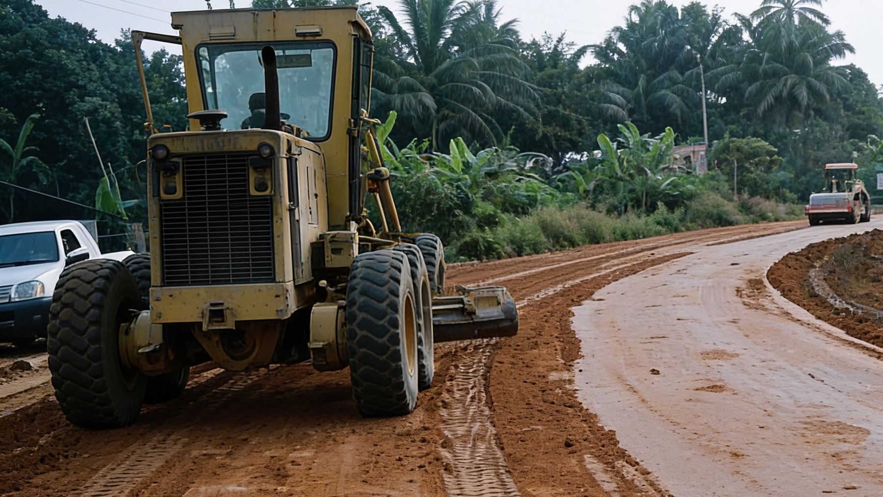 Union highway under construction