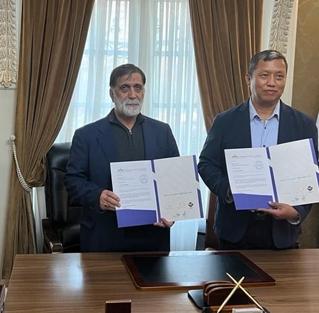 Signing of a memorandum of understanding with international partners, 2020